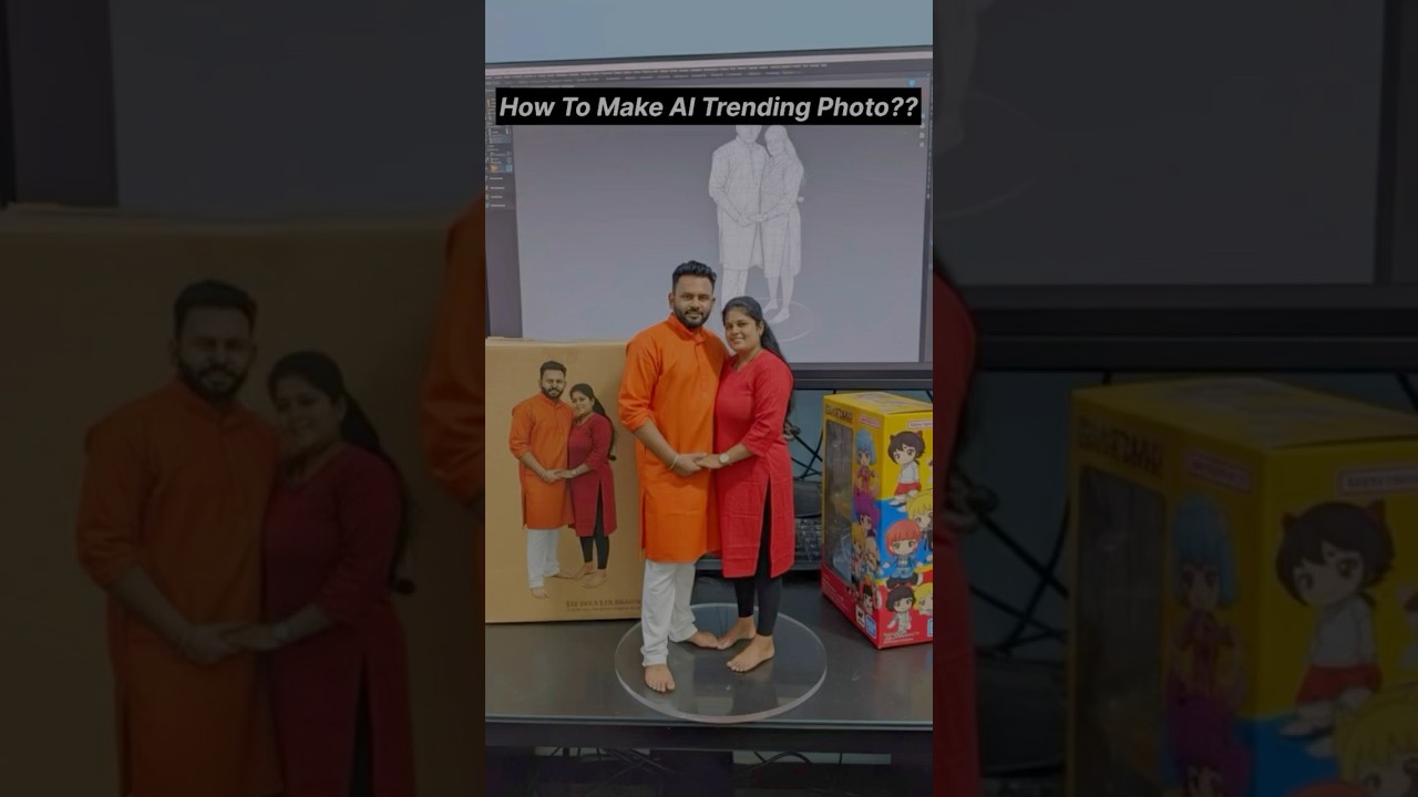 How to make an Al trending photo?? 🤔 Using Google Gemini ✨ 