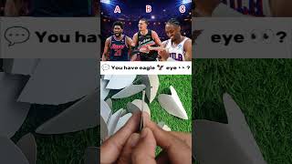 99% People Fail This Eagle Eye Test 0 Choose A B or C (Basketball Quiz) #shorts