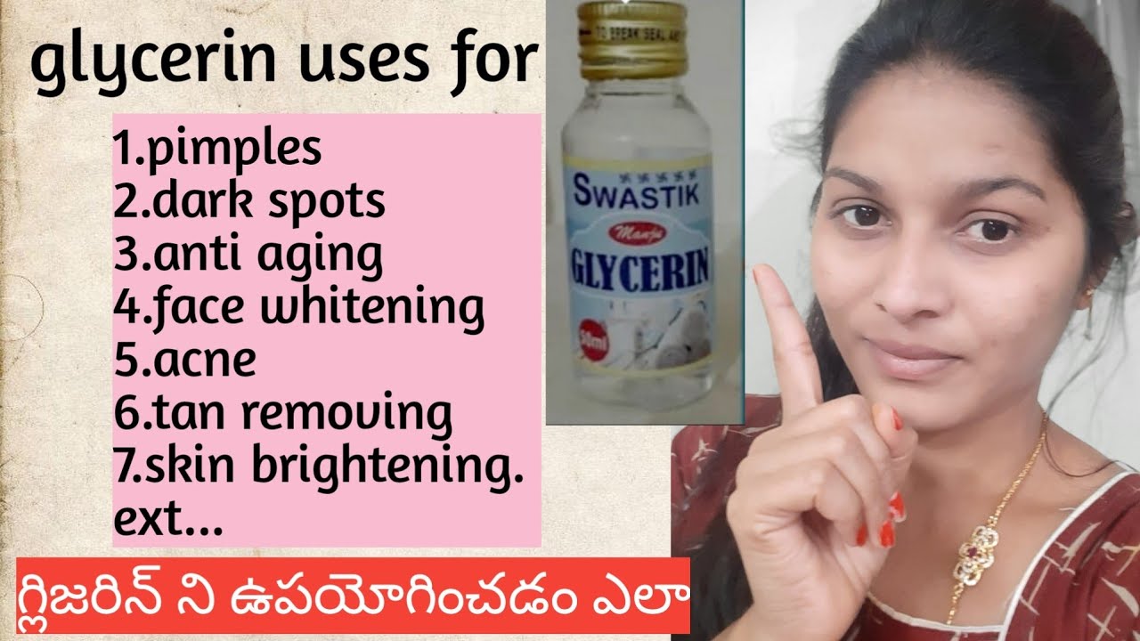 Use Glycerin This Way Your Skin Will Look Young,Tight How to use