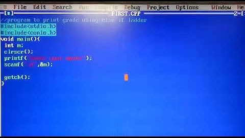 Program to print grade of student using else if ladder | else if ladder  | c language