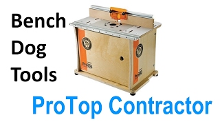 ProTop Contractor Benchtop Router Table 