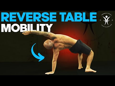 Reverse Table Thoracic Mobility Exercises