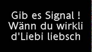 Bligg - Signal (Mit Songtext!!) chords
