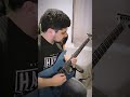 Sacred Outcry - Legion of the fallen (Melodic Solo) #guitar #powermetal #cover