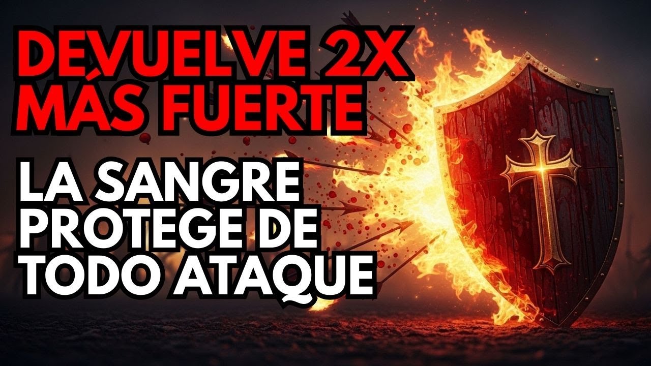 🩸 La Sangre de Jesús REVIERTE el doble de todo mal enviado contra ti y tus hijos