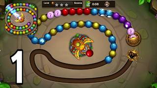 Jungle Marble Blast - Gameplay Walkthrough Part 1 - Tutorial (IOS/ANDROID) screenshot 3