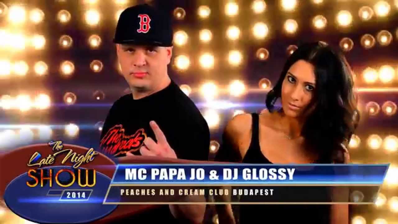 THE LATE NIGHT SHOW Peaches and Cream Club, Budapest MINDEN