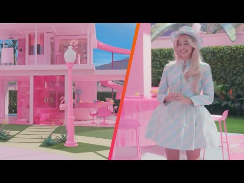 Margot Robbie Takes You Inside the Barbie Dreamhouse (Video 2023