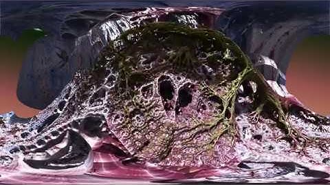 360 degrees fractal animation test 2