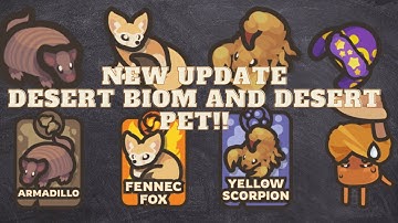 Taming.io- New Update!? New Desert Biome, 3 New Desert Pet and 2 New Hat!!!