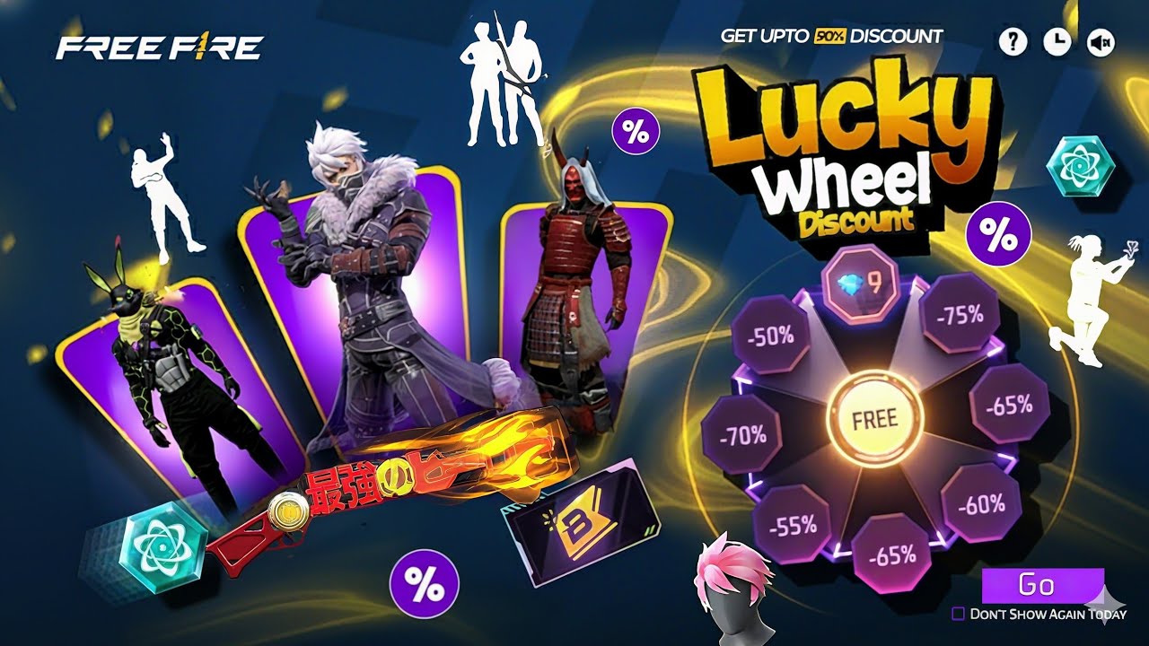 Lucky Wheel Discount Event Confrim Free Fire😳🔥| Next Discount Event Bangladesh Server | FF New Event