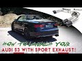How to Launch Your Audi S3 with our Sport Exhaust
