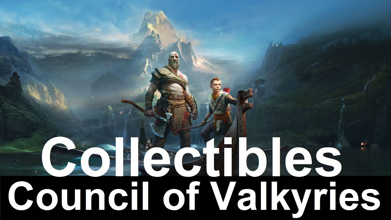 God of War Council of Valkyries Collectibles Walkthrough - YouTube