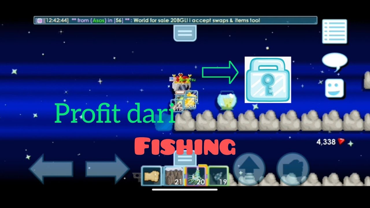 Fishing di growtopia profit mancing Growtopia YouTube