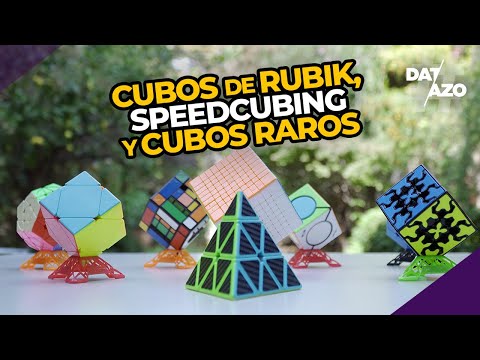 CUBOS de RUBIK, SPEEDCUBING y cubos RAROS