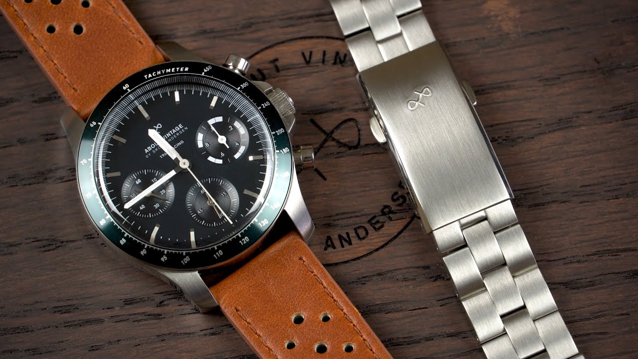 A Clever Omega Speedmaster Homage: About Vintage 1960 Chronograph - YouTube