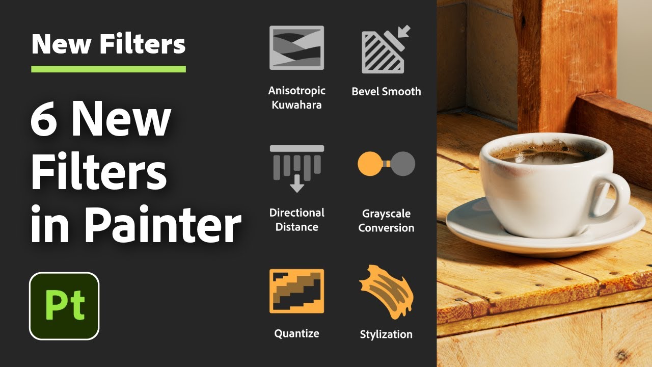6 Powerful New Filters in Substance 3D Painter | Adobe Substance 3D