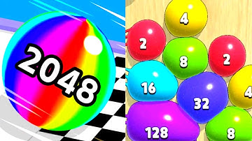 Ball Run 2048 Vs Blob Merge 3D Gameplay Walkthrough Android iOS / New Update