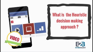 What is  the Heuristic decision making approach ?