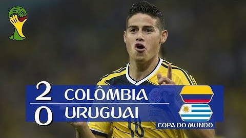 Colombia 2 x 0 Uruguay ● Mundial 2014 Resumen y Gol (720PHD)