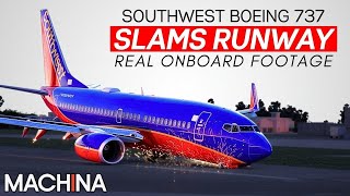 Southwest 737 Crashes Nose-First into Runway | Onboard Crash Landing Footage | Full Documentary