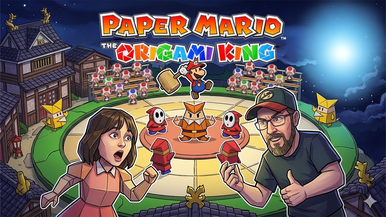 Can We Actually Survive This Chapter?! | Paper Mario Origami King (Part 5 Live)
