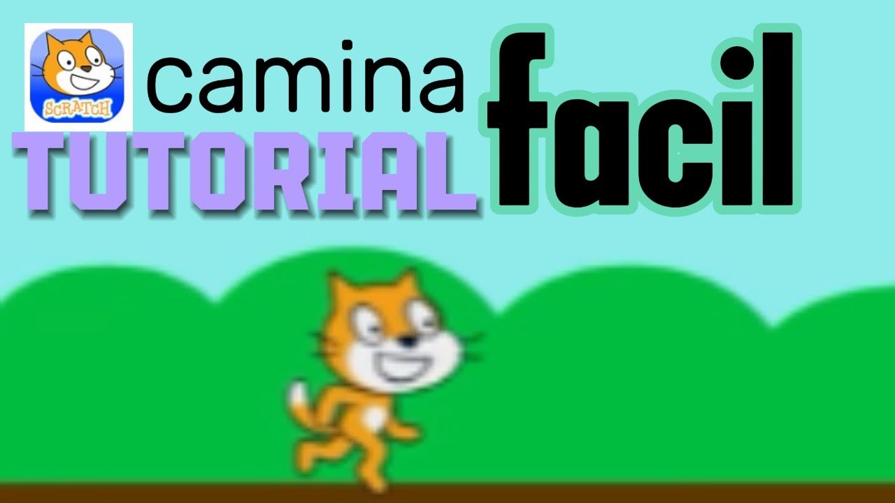 como caminar en scratch tutorial facil - YouTube