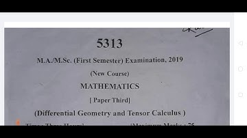 M.sc maths previous question paper || mathematics with yogender kumar  || iamsinu01