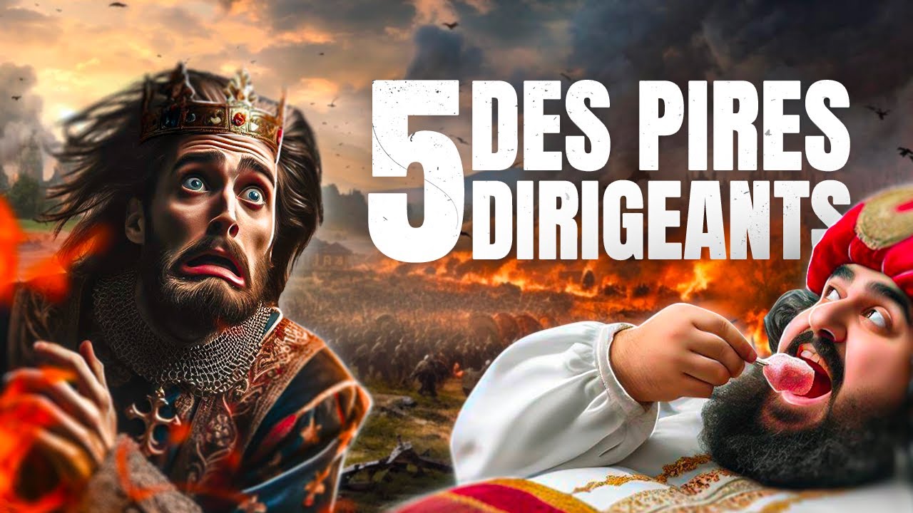 5 Des PIRES Dirigeants de l'HISTOIRE !