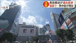 熱中症搬送4万3060人　猛暑の影響で“過去最多”(2020年9月29日)