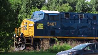 4 Pretty Ordinary CSX Trains - 8/18/26