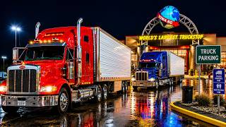 Why Experienced Truckers Avoid Truck Stops At Night