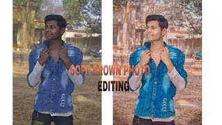 New Smooth soft brown snapseed/ Lightroom background photo editing screenshot 4