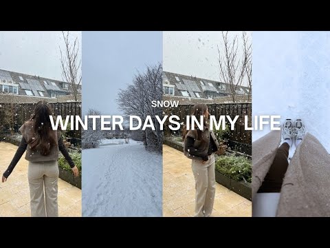 winter days in my life | studying, girlfriends & a lot of yapping