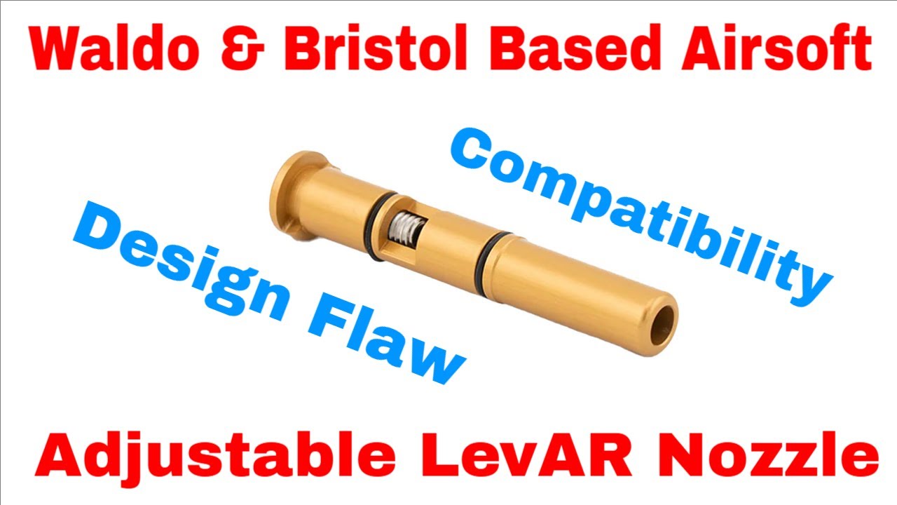 Part 2 Waldo LevAR Adjustable Nozzle Review - YouTube
