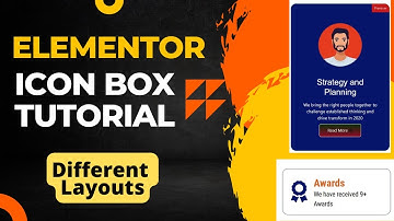 Elementor Icon Box Widget Tutorial | Animated Icon Box
