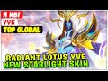 Radiant Lotus Yve New Starlight Skin Gameplay [ Top Global Yve ] Я ИВ! - Mobile Legends Emblem Build