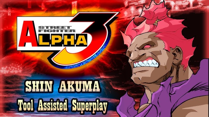 Akuma's face during his Alpha 2 ending. : r/StreetFighter