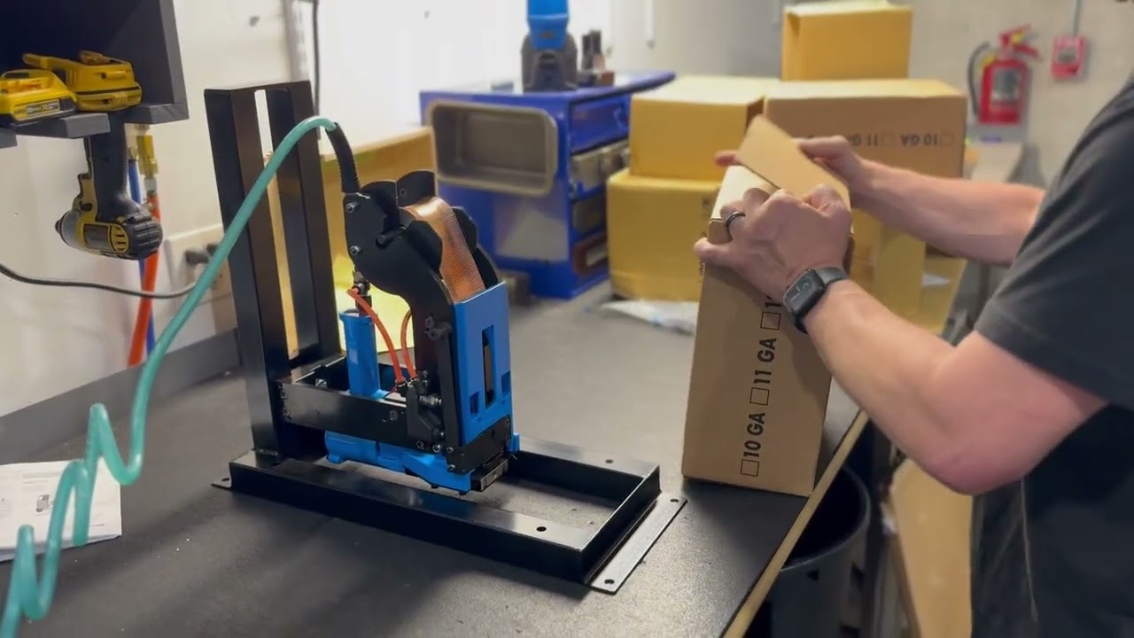 ASC 570-ADCSB Pneumatic Bench Mount Carton Stapler