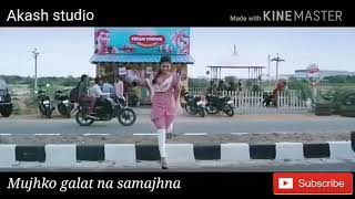 Heart touching 2018 New WhatsApp sad status video Mujhko galat na samajhna