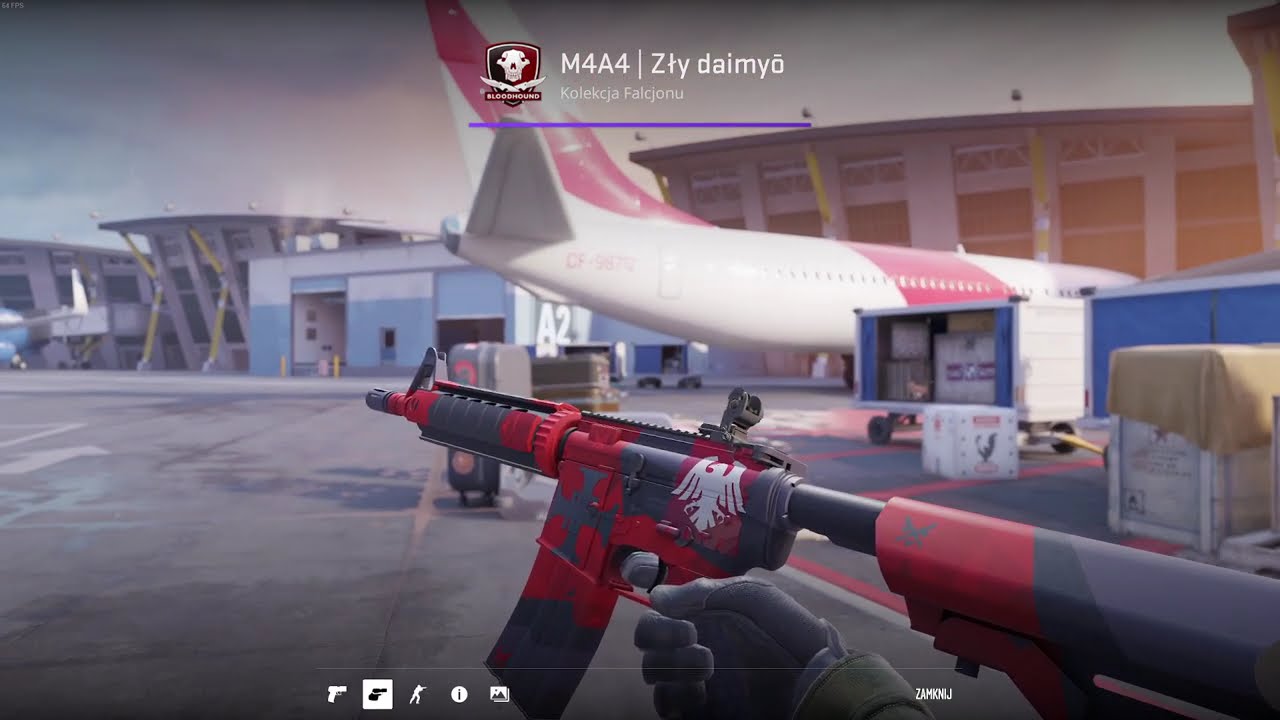 Warhammer x CS2 M4A4 Craft | Evil Daimyo Skin