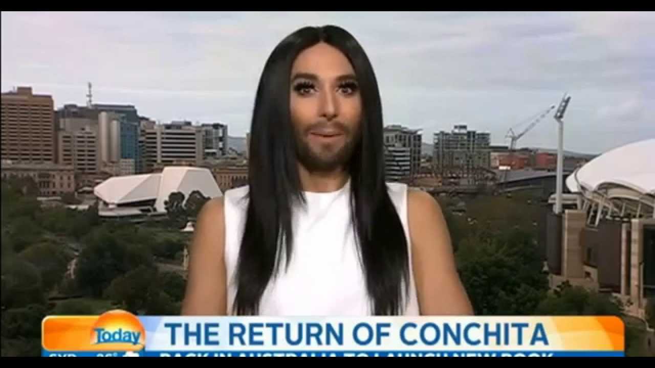 Conchita Wurst - Today, Australia, 13.11.2015