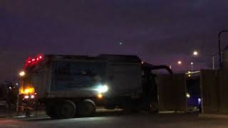 Eagle Disposal emptying a dumpster