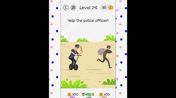 BRAINDOM: LEVEL 241 #Help the police officer