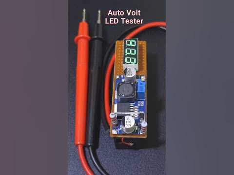 How to make auto volt LED tester at home - YouTube