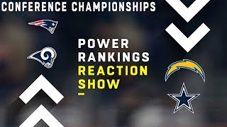 NFL Power Rankings Show: Conference Championships