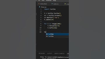 Python💕pattern program to print amazing ❤️ pattern using turtle module for beginners #short #shorts😍