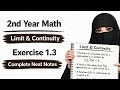 2nd Year Math Exercise 1.3 complete | Neat Notes | Class 12 exercise 1.3 notes