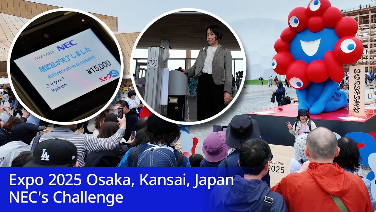 NEC's big challenge has begun in Expo 2025 Osaka, Kansai, Japan