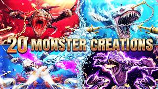 Subnautica 2 - All 20 Leviathan's (All Bosses) & Unique Creatures Monsters